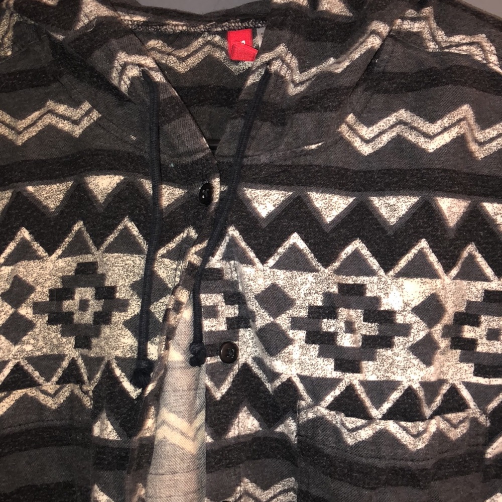 Hooded button up - Picture 3 of 7